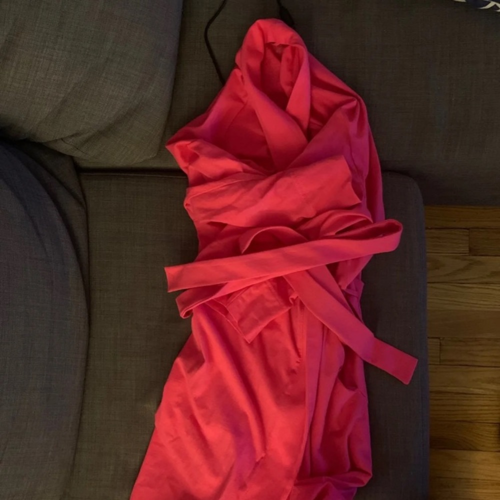 Pink robe!